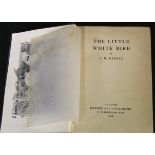 SIR JAMES MATTHEW BARRIE: THE LITTLE WHITE BIRD, London, Hodder & Stoughton, 1902, 1st edition,