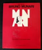 ALDO TANCHIS: BRUNO MUNARI FROM FUTURISM TO POST-INDUSTRIAL DESIGN, London, Lund, Humphries, 1987,