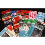 Packet: containing 20+ of assorted football programmes, mainly from 1966 to 1973 including Tottenham