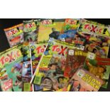 One box: approx 80 1980s and 1990 assorted comics including TOXIC, 19 issues, Nos 2-3, 5-8, 11-13,