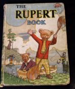 THE RUPERT BOOK, [1941] annual, 4to, original pictorial boards worn