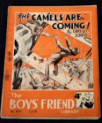 W E JOHNS: THE CAMELS ARE COMING, Amalgamated Press, March 1938, 1st edition, No 614, original