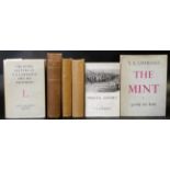 T E LAWRENCE: 6 titles: REVOLT IN THE DESERT, London, Jonathan Cape, 1927, 1st edition, original