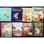 RUPERT ANNUAL, facsimile editions of the 1937-44 annuals [1986-96], 8 vols, (8)