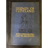 GEORGE W JACKSON: LEGENDS OF CLEVELAND, London, The Royal College of Art [1938], pictorial title and