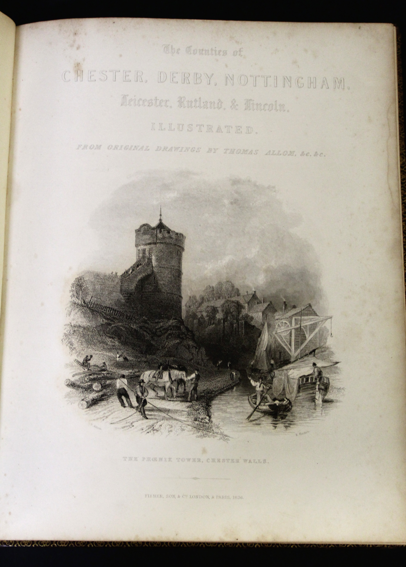 T NOBLE AND T ROSE: THE COUNTIES OF CHESTER, DERBY, LEICESTER, LINCOLN AND RUTLAND ILLUSTRATED - Image 2 of 4