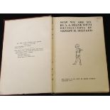 ALAN ALEXANDER MILNE: NOW WE ARE SIX, ill E H Shepard, London, Methuen 1927, 1st edition, original