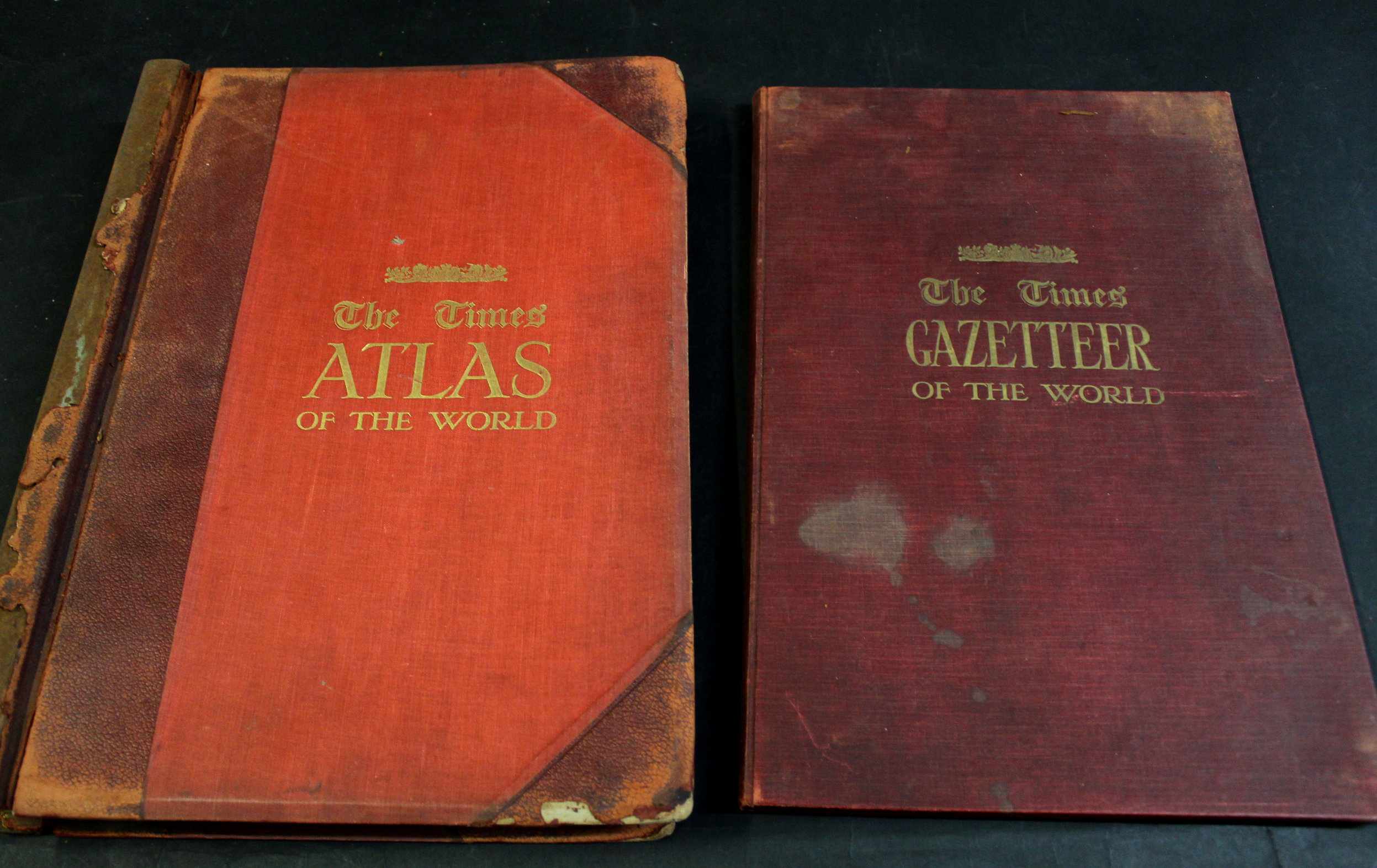 THE TIMES SURVEY ATLAS OF THE WORLD, ed J G Bartholomew, 1920, folio
