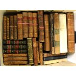 One box: 18th/19th century mainly French bindings
