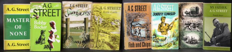 A G STREET: 7 titles: KITTLE CATTLE, London, Michael Joseph, 1954, 1st edition, original cloth, dust