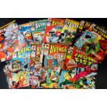 One box: THE AVENGERS COMIC, 1973-76, Nos 1-148 + SAVAGE SWORD OF CONAN, Marvel Comics, 1975, Nos