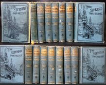 THE STRAND MAGAZINE, 1891-99 vols 1-17, original pictorial cloth, vols 1-2 very worn with inner