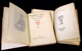 [EDWARD DOWDEN] 2 titles: A WOMAN'S RELIQUARY, Dundrum, The Cuala Press, 1913, (300), 1st edition,