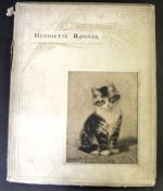 HENRY HAVARD: UN PEINTRE DE CHATS MADAME HENRIETTE RONNER, Paris, Boussod Valadon, circa 1890,