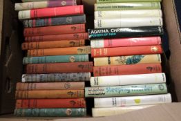 One box: AGATHA CHRISTIE 1st editions