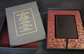 THE WILLIAM MORRIS MANUSCRIPT OF THE ODES OF HORACE, London, The Folio Society, 2014 (980), 1st