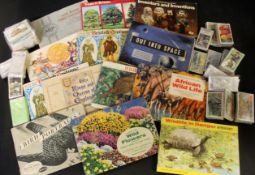 One box: mainly Brooke Bond tea cards and albums