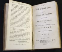 [SARAH SCOTT]: THE TEST OF FILIAL DUTY IN A SERIES OF LETTERS BETWEEN MISS EMILIA LEONARD AND MISS