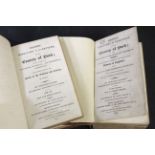 EDWARD BAINES: HISTORY, DIRECTORY AND GAZETTEER OF THE COUNTY OF YORK..., 1822-23, 2 vols, West