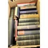 Box of mixed predominantly history including A HISTORY OF PERSIA, 2 vols + WORKS OF JOSEPHUS, 2 vols