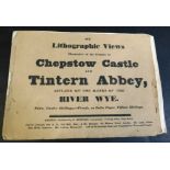 T BEDFORD (PUB): SIX LITHOGRAPHIC VIEWS ILLUSTRATIVE OF THE SCENERY OF CHEPSTOW CASTLE AND TINTERN