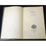 ADRIAN BELL: SEASONS, ill Celia Buckmaster, London, The Centaur Press, [1934] (100), 1st edition for