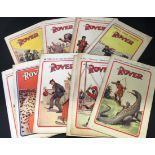 Packet: THE ROVER COMIC, 1931, October-December, 13 issues, original wraps