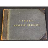 FRANCIS STONE: PICTURESQUE VIEWS OF ALL THE BRIDGES BELONGING TO THE COUNTY OF NORFOLK..., Engelmann