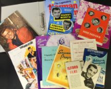 Twelve assorted souvenir programmes including HARRY WORTH and EDMUND HOCKERIDGE in SHOWTIME,