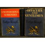 EVELYN WAUGH: 3 titles: MEN AT ARMS, London, Chapman & Hall, 1952, 1st edition, original cloth;