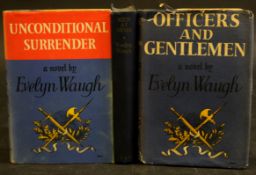 EVELYN WAUGH: 3 titles: MEN AT ARMS, London, Chapman & Hall, 1952, 1st edition, original cloth;