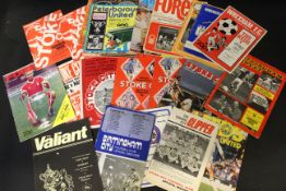 Assorted football programmes (80+) 1966-1981 including Hull v Norwich 1966, Newcastle Utd (10)