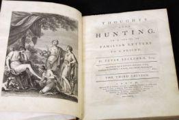 PETER BECKFORD: THOUGHTS UPON HUNTING IN A SERIES OF FAMILIAR LETTERS TO A FRIEND, Sarum, printed by