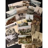 Collection of 200+ postcards, some Norfolk and Suffolk including Lowestoft, Ipswich, Sandringham,