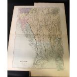 EDWARD STANFORD: BURMA, coloured map [circa 1890], approx 550 x 495mm