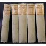 JANE AUSTEN: THE NOVELS, ed R W Chapman, Oxford, The Clarendon Press, 1923, (1000) (950), 5 vols,