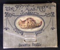 BEATRIX POTTER: THE STORY OF MISS MOPPET [1906] 1st edition, 1st printing, leaves reinforced at