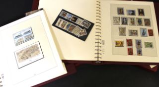 Iceland, collection mainly unmounted mint stamps in two Lindner albums, predominantly post-war