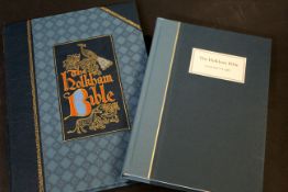 THE HOLKHAM BIBLE, The Folio Society, 2007 (1750), 2 vols, numbered, comprising facsimile of The