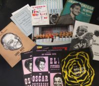 Approx 30 predominantly 1950s, 1960s jazz tour souvenir programmes including NORMAN GRANZ AT THE