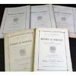 ROBERT HINDRY MASON: A HISTORY OF NORFOLK, London, Wertheimer & Co, 1882-85, 1st edition, 5 original