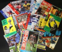 NORWICH CITY FOOTBALL CLUB PROGRAMMES (80+) including home matches with Ipswich, October 1949 +