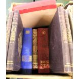 One small box: History interest etc including THE FAMILY HISTORY OF ENGLAND, 4 vols + HALF HOURS