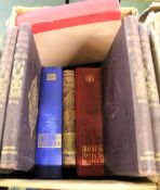 One small box: History interest etc including THE FAMILY HISTORY OF ENGLAND, 4 vols + HALF HOURS