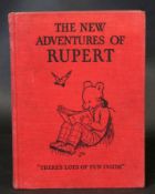 THE NEW ADVENTURES OF RUPERT, [1936] annual, ownership panel with pencil inscription, picture