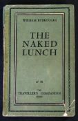 WILLIAM BURROUGHS: THE NAKED LUNCH, Paris, The Olympia Press, 1959, early issue, priced Fr18,