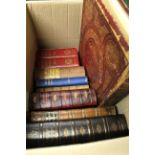 One box: mixed including PILGRIMS PROGRESS + STEAM POWER + HAND BOOKS ON BRITISH COLONIES +