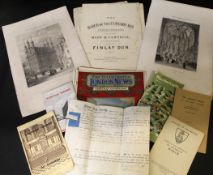 Two boxes: assorted ephemera