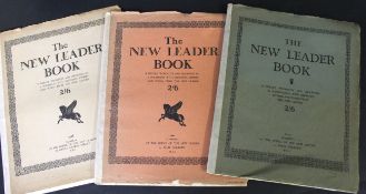 Three copies of The New Leaderbook (the paper of the Independent Labour Party) for the years 1924,