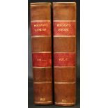 THOMAS PENNANT: SOME ACCOUNT OF LONDON, London for Robert Faulder, 1805, 4th edition, 1 vol in 2,